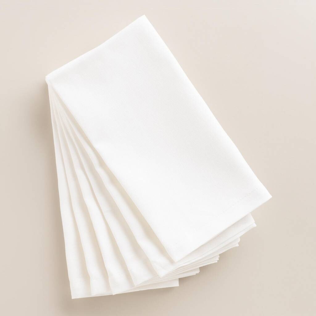 Napkins-Guest Towels-Premium-White-24pk-2ply