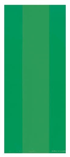 Loot Bags- Festive Green- 25pcs (9.5&quot;x4&quot;)