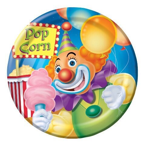Plates-BEV-Big Top Circus
