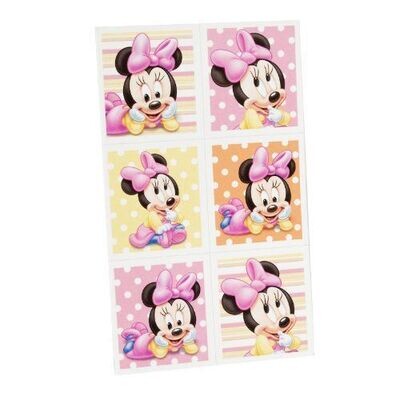 Stickers- Mini Mouse-24pk