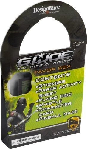 Favor Box-Gi Joe  (Discontinued)
