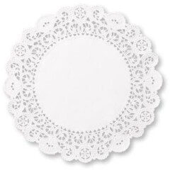 Paper Doilies-White - 6&quot;