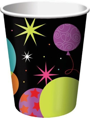 Paper Cups-Life Is Great-8pkg-9oz - Discontinued/Final Sale