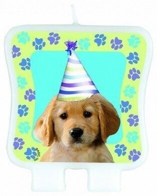 Candle-Party Pups-1pkg