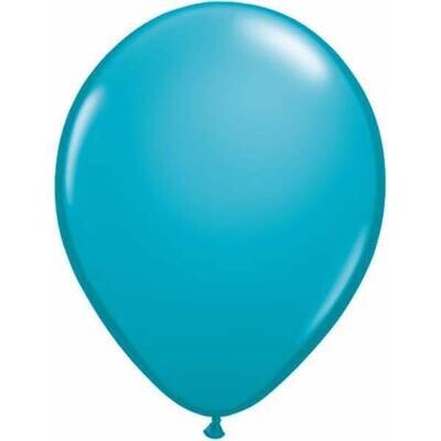 Latex Balloons-Tropical Teal-100pkg-11&quot;