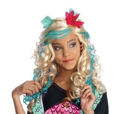 Wig-Monster High-Lagoona Blue-Kids Size