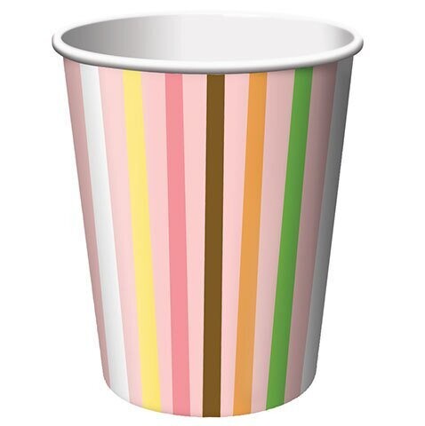 Cups-Sweet at 1-1st BDAY girl-Paper-9oz-8pk - Discontinued