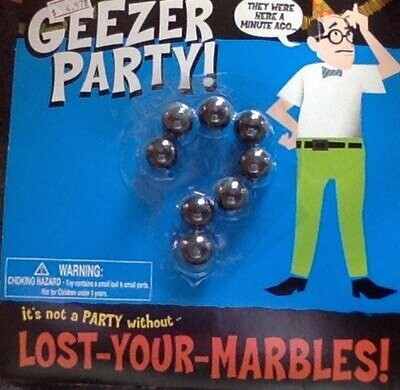 Party Gag-Lost Your Marbles-1pkg