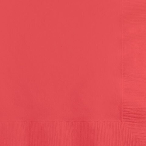 Napkins-BEV-Coral-50pkg-2ply