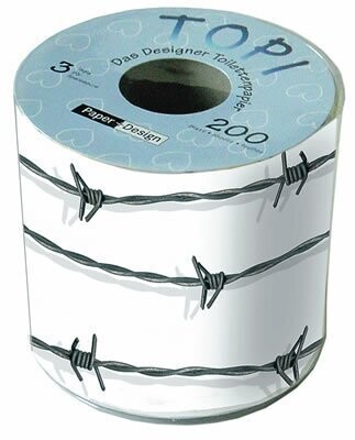 Design Toilet Paper-Barbed Wire-200sheets-3ply
