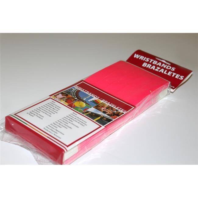 Wristbands-500pk-Pink
