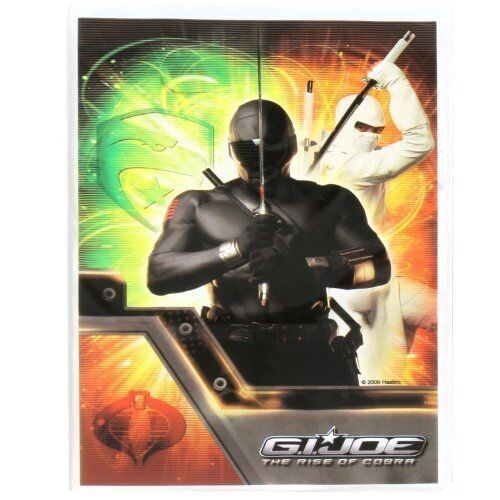 Loot Bags-Gi Joe-6.75&#39;&#39;x8.5&#39;&#39;-8pk  (Discontinued)