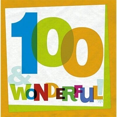 Napkins-LN-Wonderful 100-16pk-2ply - Discontinued