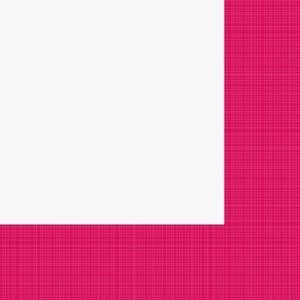 Napkins-LN-Textured Hot Magenta Border-24pkg-3ply (Discontinued)