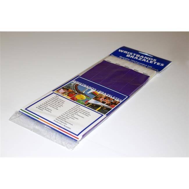 Wristbands-100pk-Purple