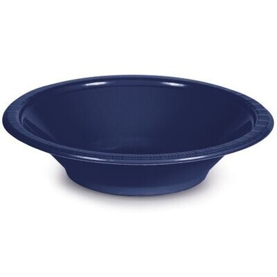Bowls-Navy Blue-20pkg-12oz-Plastic