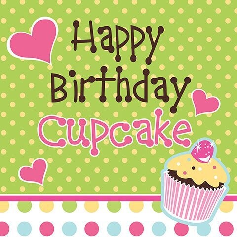 Napkins-LN-Sweet Treats Birthday-16pkg-3ply