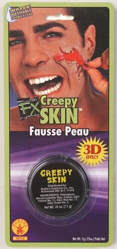 Costume Accessory-Creepy Skin Makeup-1pkg-7g