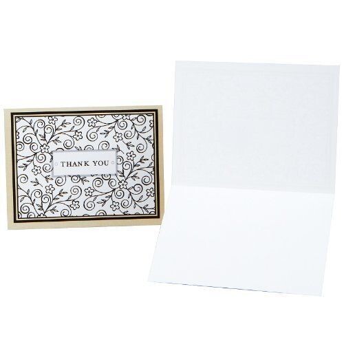 Thank You Cards-Flowers-8pk