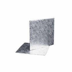 Cake Board-Square-Silver-Foil-14&#39;&#39;