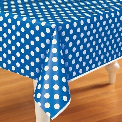 Plastic Tablecover-Royal Blue