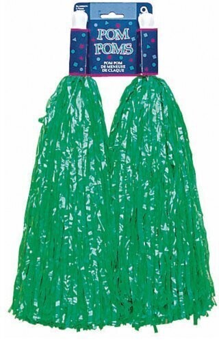 Pom Poms-green-2pk/16&#39;&#39;