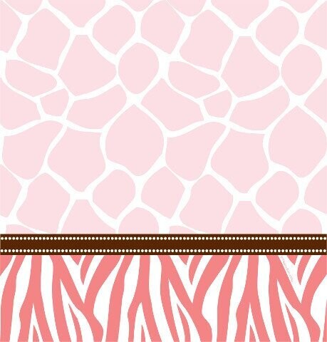 Tablecover-Rectangle-Wild Safari Pink-54&#39;&#39;x108&#39;&#39;-Plastic - Discontinued