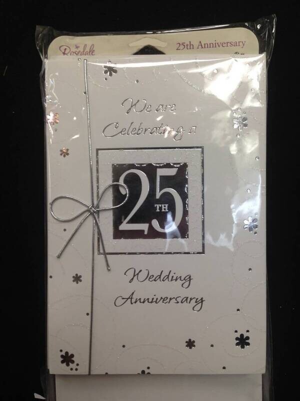 Invitation-Celebrating 25th Anniversary-8pk