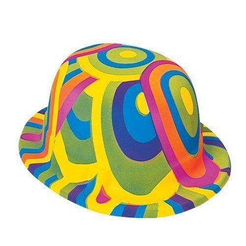 Hat- 60&#39;s Groovy-Plastic