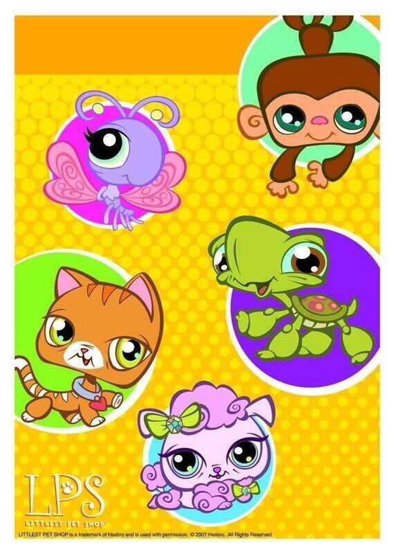Loot bags-Little Pet shop-8pk (Discontinued)