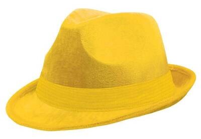 Cowboy Hat- Yellow Fedora