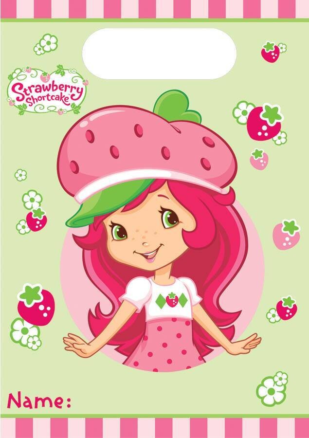 Loot Bags-StrawBerry-8pk