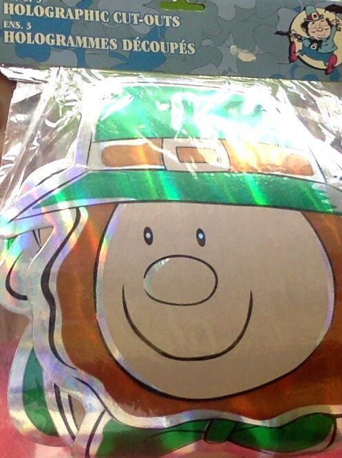 Cutouts- Leprechaun -3pk