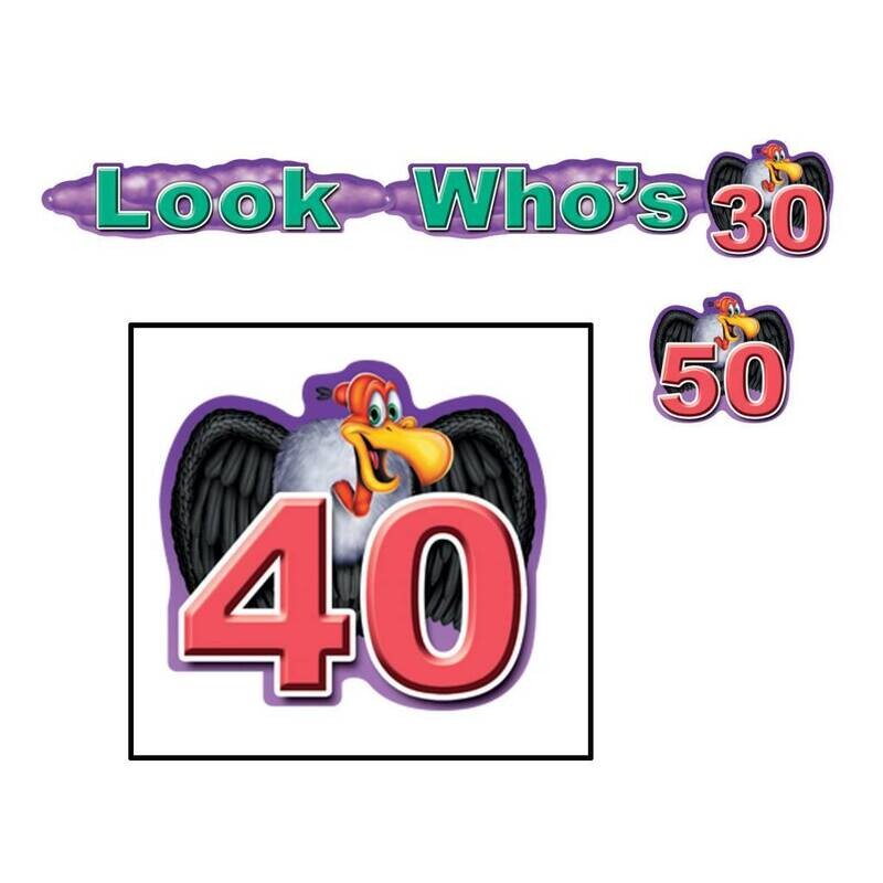 Award Ribbons- Look Whos 40
