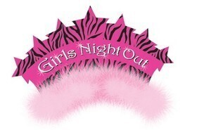 Marabou Tiara-Girls Night Out-1pkg