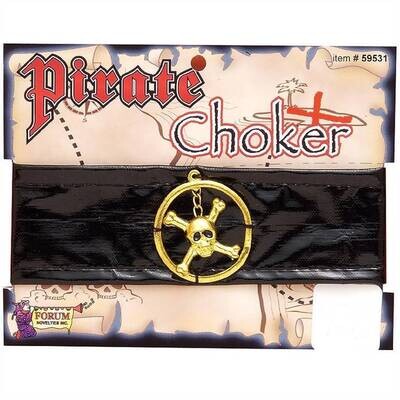 Costume Accessory-Pirate Choker-1pkg