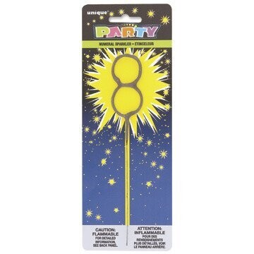Sparkler- Numeral #8-7&quot;