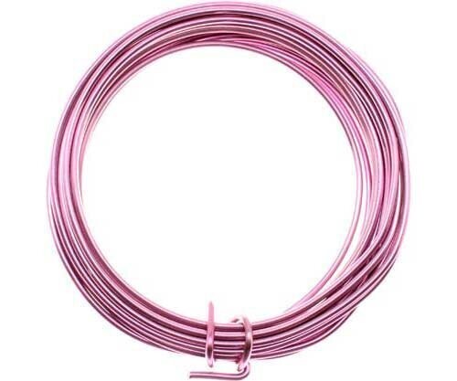 Wire-Decorative-Pink-Aluminium-4.6m