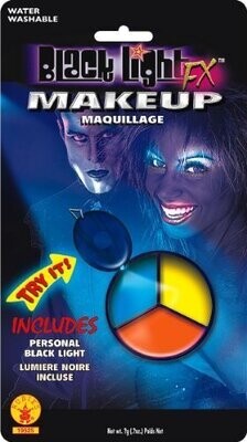 Costume Accessory-Tri Color Makeup Black Light-1pkg-0.3oz