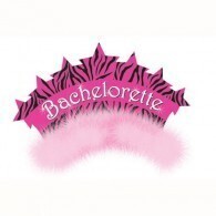 Marabou Tiara-Bachelorette-1pkg
