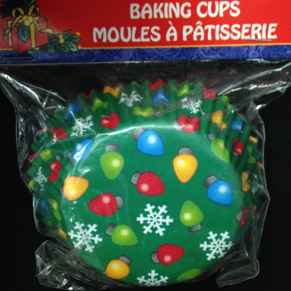 Baking Cups-Christmas-Ornament- 3&#39;&#39;/40pk