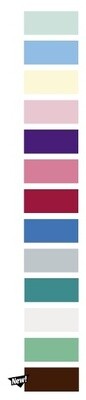 Poly Ribbon-Assorted Colors-1 Yard/2&quot;