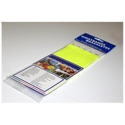 Wristbands-100pk-Neon Yellow