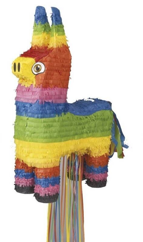Pinata-Pull Burro-1pkg-22&quot;x14&quot;