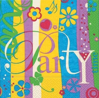 Napkins-BEV-Go Out To Party-20pkg-3ply (Discontinued)