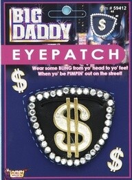 Costume Accessory-Eye Patch-1pkg