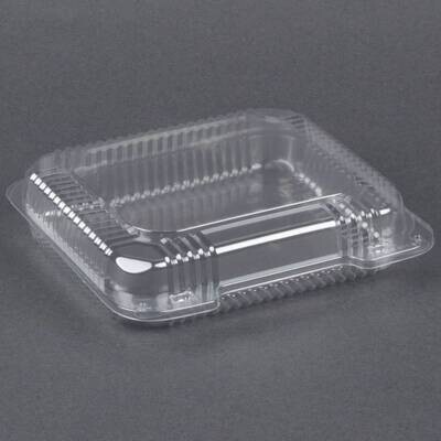 TK container-Clear-Deep-Plastic-9&quot;x9&quot;
