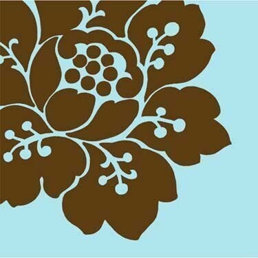 Napkins-BEV-Damask Floral-16pk-2ply (Discontinued)