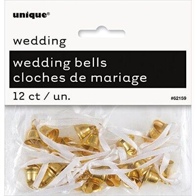 Wedding Bells- Gold- 12pk