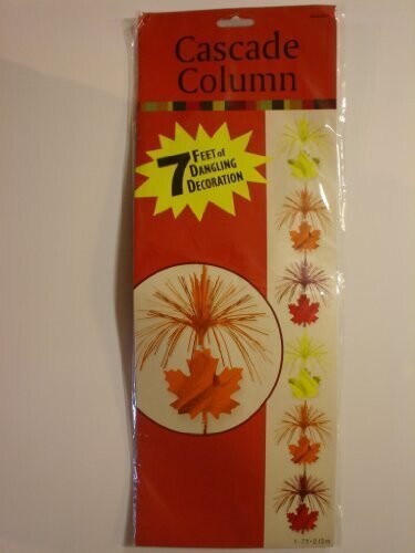 Cascade-Thanksgiving Fall Leaves-Foil-7ft